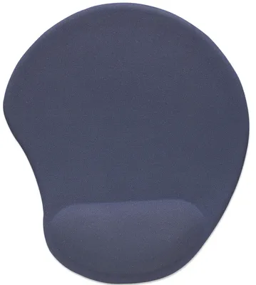 Immagine prodotto di Manhattan 427203 Manhattan Mauspad ergonomisch mit Gelfüllung blau