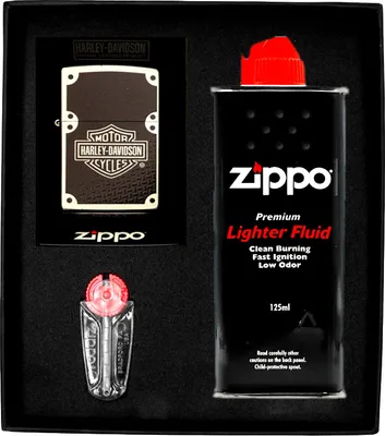Obrázek produktu pro Sada zapalovačů ZIPPO HARLEY DAVIDSON CARBON FIBER dárek No1