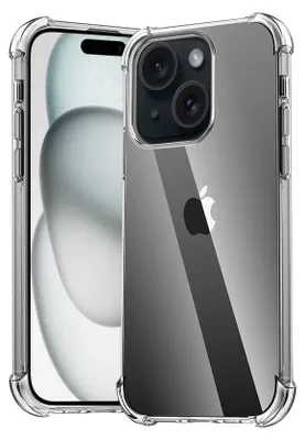 Image de Étui pour Apple iPhone 15 Étui anti-choc pour téléphone portable Couverture transparente