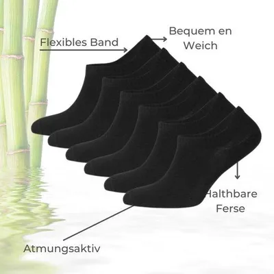 Produktbild von Bambus Socken 6 Paar