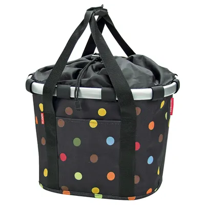 Image de Klickfix Sac de ville Bikebasket dots, 35x28x26cm, Reisenthel