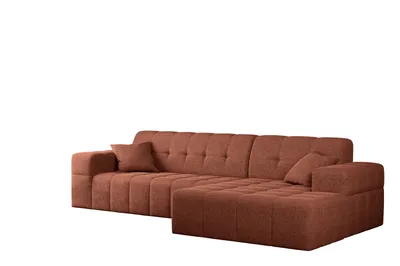 Productafbeelding van Kaiser Möbel Hoekbank NIMES, bekleding: stof Verita, kleur: koperkleurig