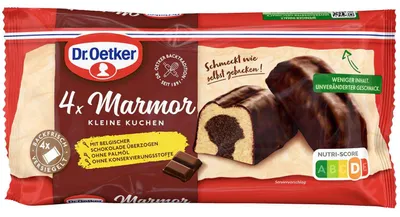 Obrázok produktu pre Dr. Oetker malé mramorové koláčiky 4x35g