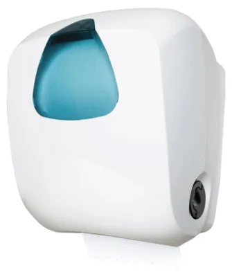 Produktbild von 1x Spender INTRO mit Schnittautomatik für Handtuchrollen mit 20cm Breite weiß