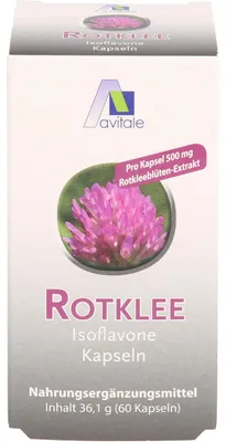 Image de Gélules de trèfle rouge 500 mg 60 pc