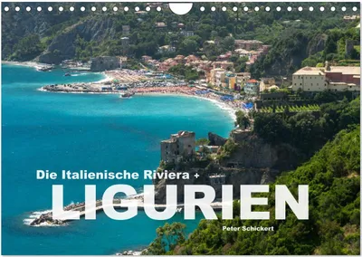 Produktbild von Die Italienische Riviera - Ligurien (Wandkalender 2025 DIN A4 quer), CALVENDO Monatskalender