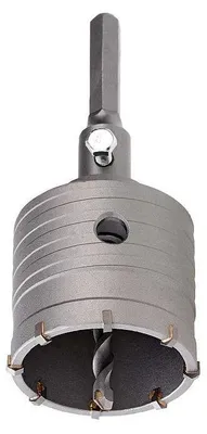 Imagen del producto de TEGER T-W-NWWDBKH-65: Broca corona para hormigón, 65 mm, con cabeza hexagonal