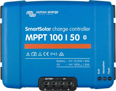 Produktbild von Victron Energy SmartSolar MPPT 100V 50A 12/24V Solarladeregler (Bluetooth)