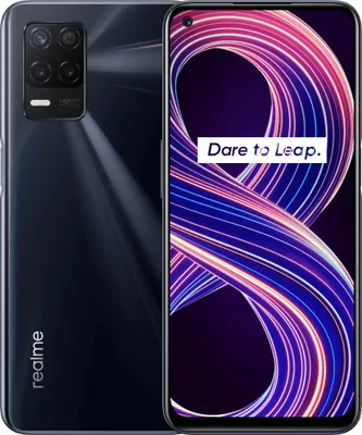 Produktbild von Realme 8 5G 6GB/128GB Schwarz (Supersonic Black) Dual-SIM