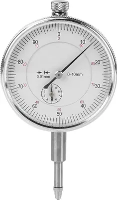 Produktbild von Hochpräzise Messuhr aus Aluminiumlegierung (0–10 mm/0,01 mm) – Handmessgerät