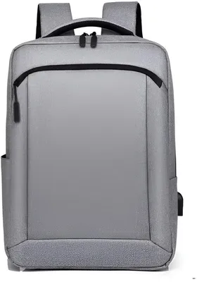 Imagen del producto de CarryQuest® - Mochila urbana Oxford - Compartimento para portátil de 15,6 pulgadas - 20-35 litros - Gris