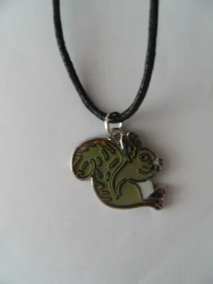 Produktbild von Stimmungskette Eichhörnchen, Kette Anhänger Modeschmuck Ketten Geschenke Schmuck Waldtier Tier