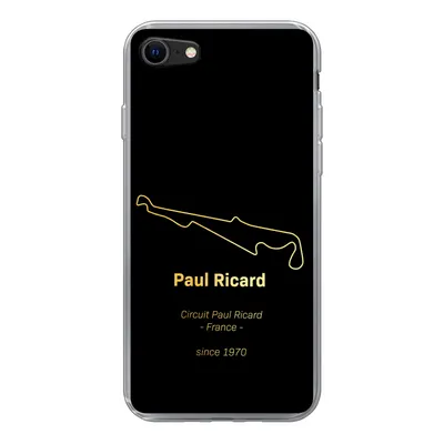 Produktbild von MuchoWow® Handyhülle Schutzhülle Hülle für iPhone SE 2022 Frankreich - F1 - Rennstrecke Silikon Softcase Handy Hülle - Schutzhülle