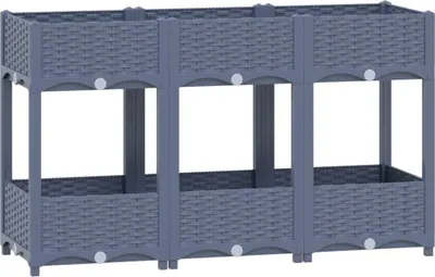 Zdjęcie produktu dla Donica do podniesionej rabaty, 120x40x71 cm, polipropylen