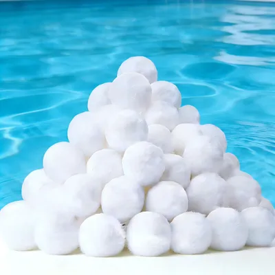 Productafbeelding van Filterballen, filterballen voor zwembad, 200 g, vervangt 8 kg filterzand