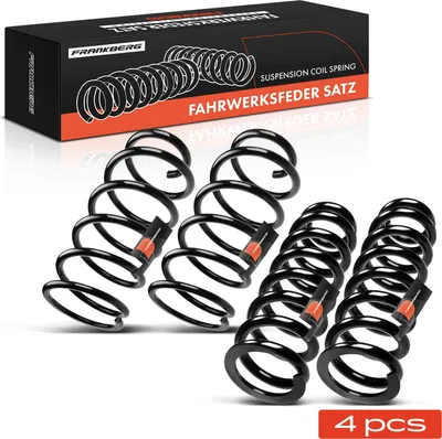 Image de Frankberg 4x Ressort de suspension Avant Arrière pour Toyota Land Cruiser Prado J12
