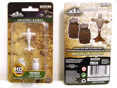 Produktbild von WizKids Deep Cuts – Unbemalte Miniaturen – Bogenschießanlage