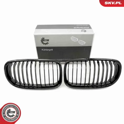 Produktbild von ESEN SKV 66SKV095 Kühlergrill Frontgrill für BMW 3 Coupe (E92) Schwarz Glänzend
