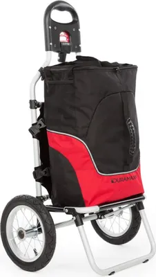 Produktbild von Duramaxx Carry nákladný príves na bicykel, cestovná taška, 20kg čierno-červená