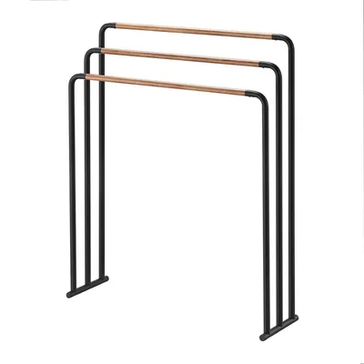 Produktbild von Handtuchhalter aus Metall mit 3 Stangen