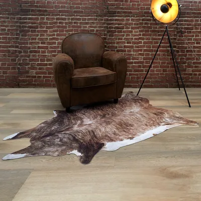 Produktbild von Imitations-Kuhfellteppich 120x158cm