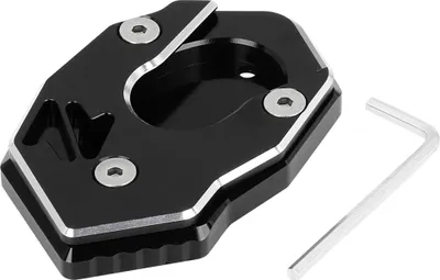 Image de Coussin Extension Béquille Latérale Béquille Cnc Moto Noir