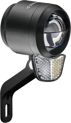 Image de Litemove SE701 Phare SE-70 pour vélos électriques avec support de fourche standard, noir