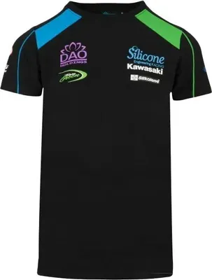 Produktbild von Kinder-Kawasaki-T-Shirt Schwarz