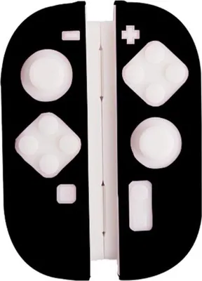 Produktbild von Für Nintendo Switch 2 Joy-Con Grip Design Soft Touch Silikon Schutz Hülle Schwarz