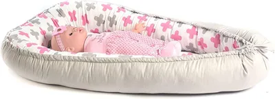 Produktbild von Babynest 100% Baumwolle, antiallergisch, für Neugeborene