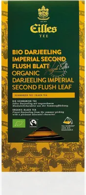 Produktbild von EILLES World Luxury Selection Darjeeling Imperial Second Flush Blatt 5 x 20 Beutel, einzeln kuvertierter Tee