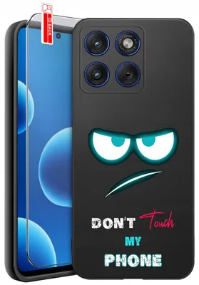Produktbild von Hülle für Motorola Edge 70 | Designs | Mattes Silikon-Case + 9H-Glas
