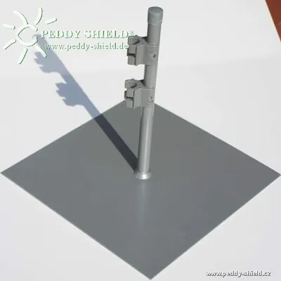 Produktbild von Fußplatte für Paravent anthrazit 35x35 cm