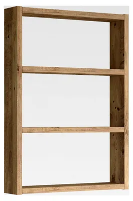 Produktbild von Wandregal Lappajärvi Küchenregal 60 x 43 x 9 cm Eiche rustikal
