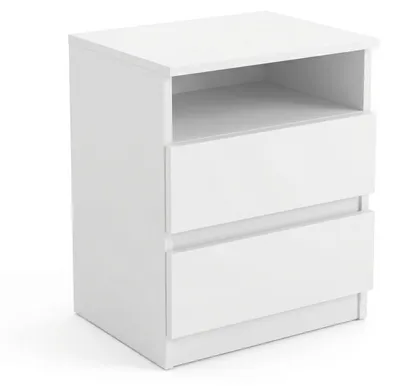 Obrázok produktu pre Nočný stolík AURI, 40 x 50 x 32, biely