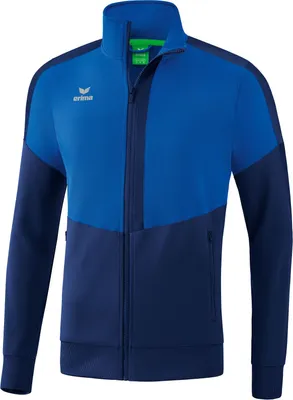 Produktbild von Erima Squad Worker Jacke Kinder - New Royal / New Navy  | Größe: 128