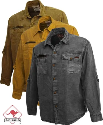 Produktbild von Scippis Broome Hemd – Canvas Outdoorhemd