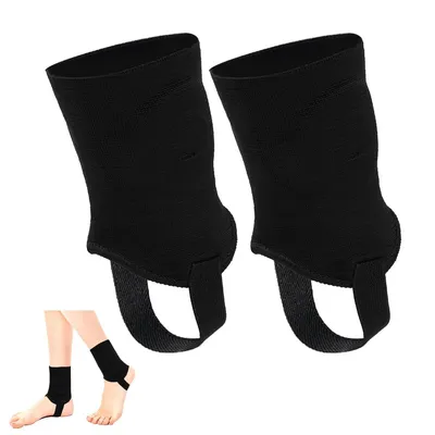Produktbild von Fußgelenkbandage Sport Knöchelstütze Atmungsaktiv Elastisch mit EVA Schutz für Fußball L