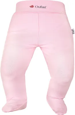 Produktbild von Hose mit Fuß dünn Outlast® - babyrosa, 74