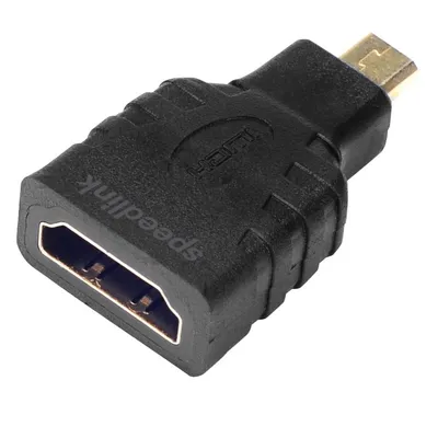 Obrázek produktu pro SPEEDLINK SL-170007-BK, Micro-HDMI, HDMI, Černá