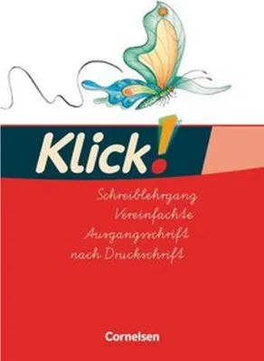 Obrázok produktu pre Klick! Erstlesen 1.-4. Schuljahr - Grundschule/Förderschule - Zu allen Ausgaben - Schreiblehrgang in Vereinfachter Ausgangsschrift