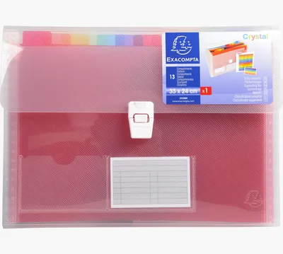 Produktbild von Exacompta 55298E, Gemischte Farben, Polypropylen (PP), 400 Blätter, A4, 330 mm, 250 mm