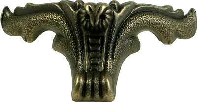 8 Metall Füße Holzkiste Möbel Fuß Bein dekorativ Eckschutz, antik bronze