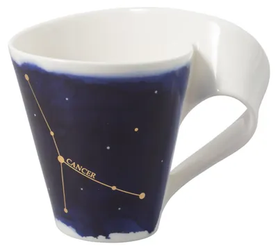 Produktbild von Villeroy & Boch NewWave Stars Becher mit Henkel Krebs / Cancer 300ml