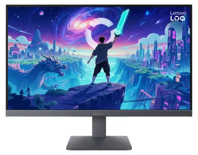 Produktbild von Lenovo LOQ 27Q-10 Monitor, 68,6 cm (27"), 2560 x 1440 Pixel, Quad HD, LED, 4 ms, Schwarz
