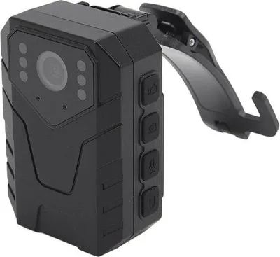 Zdjęcie produktu dla Wodoodporny zestaw kamery ciała 1296P z funkcją noktowizji i GPS oraz pamięcią 128 GB