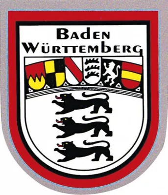 Produktbild von Auto-Aufkleber "Baden Württemberg" NEU Gr. ca. 6,5 x 8cm (301429)