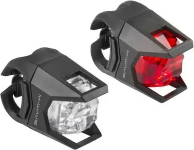 Image de Éclairage vélo M-Wave Hunter Mini-LED