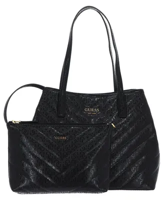 Imagen del producto de GUESS HWGA6995280BLA VIKKY, bolso tote para mujer, color negro, talla única