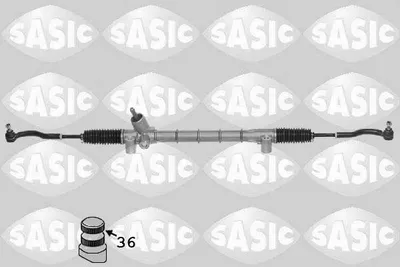 Produktbild von SASIC 7376032 Lenkgetriebe für TOYOTA AVENSIS Station Wagon (ZRT27, ADT27)